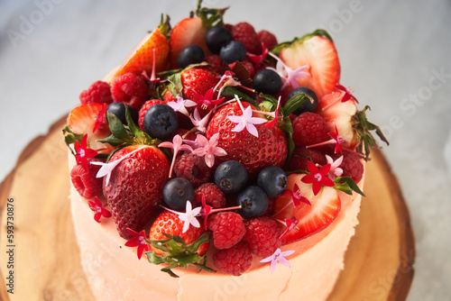 Berry cake