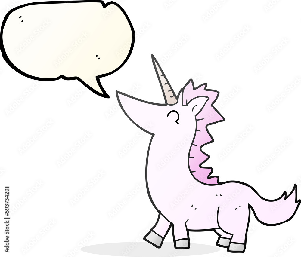 speech bubble cartoon unicorn speech bubble cartoon unicorn