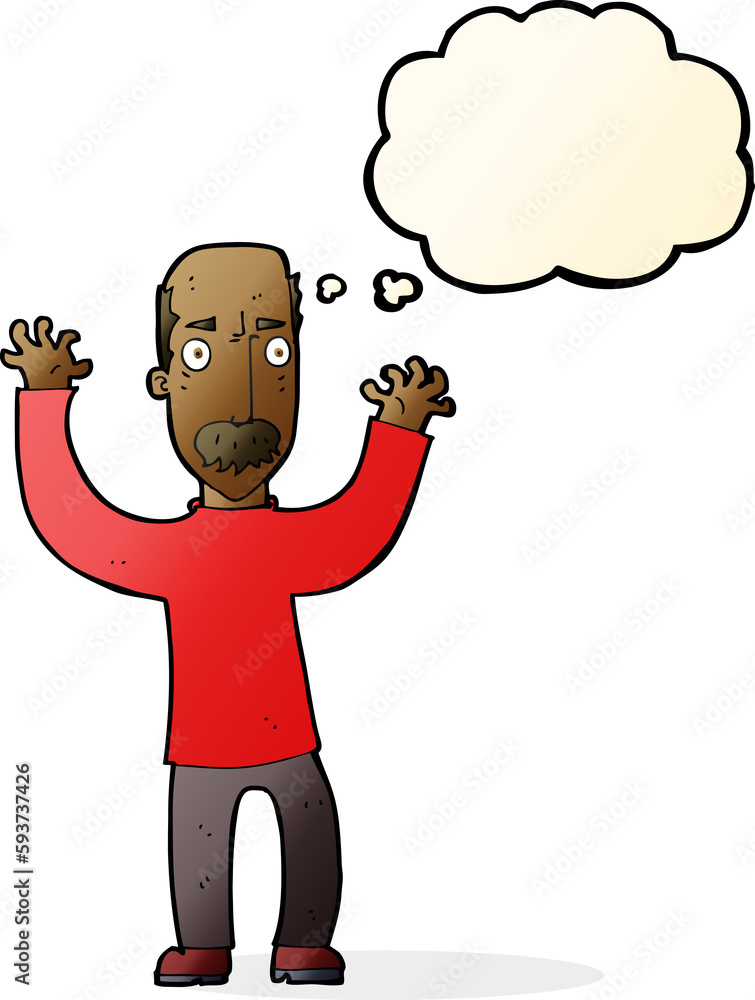 cartoon angry dad with thought bubble cartoon angry dad with thought bubble