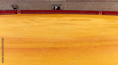 Cuadro en lienzo bullfight arena, plaza de toros, Sevilla, Spain