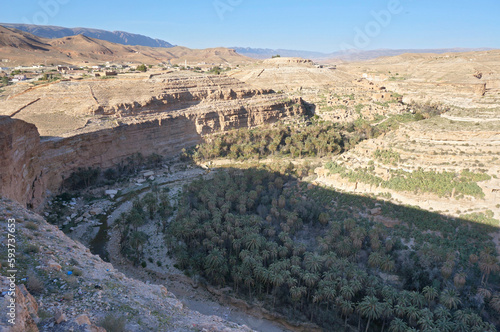 Ghoufi historic settlement in the village of T'kout in Batna Province