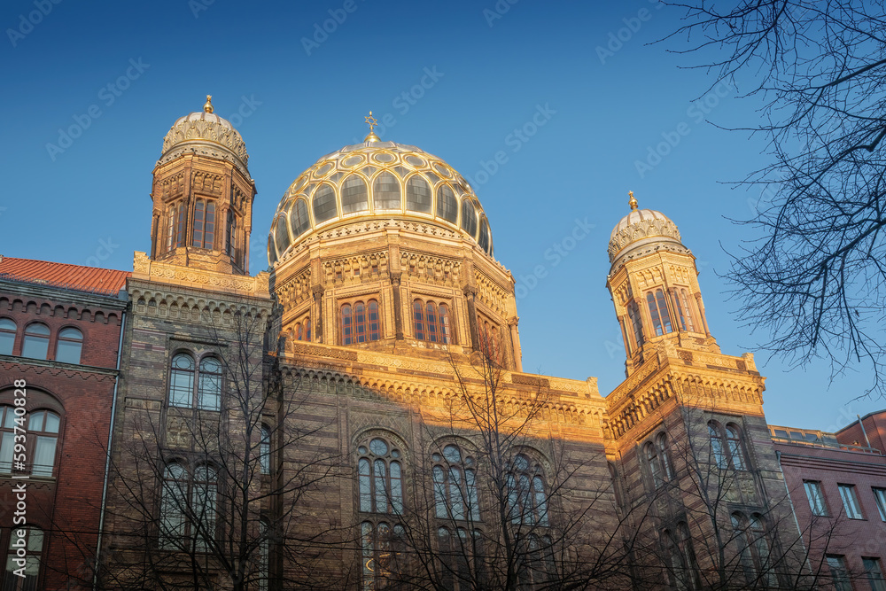 Obraz premium New Synagogue - Berlin, Germany