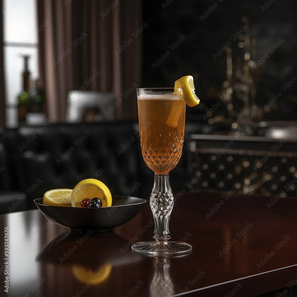 Cocktail in a Bar Cocktail in a Bar