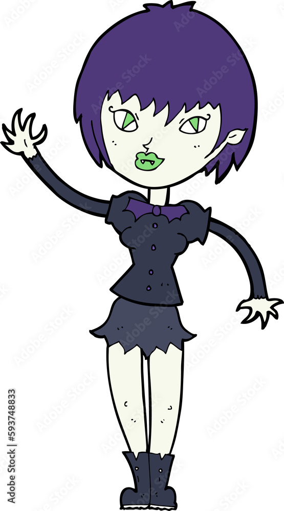 cartoon vampire girl cartoon vampire girl