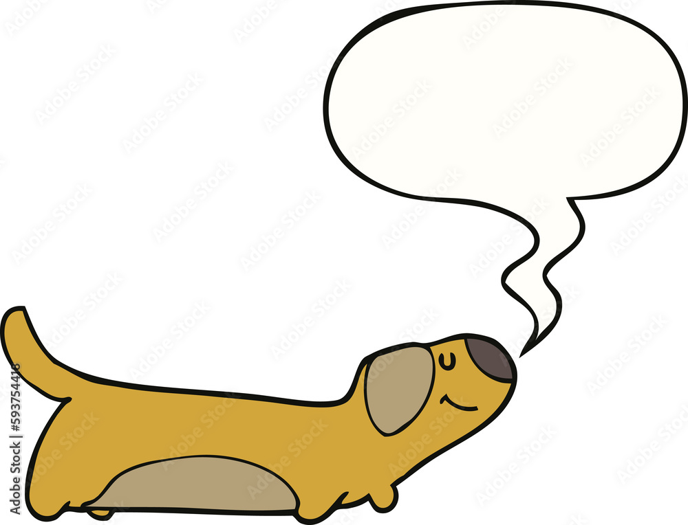 cartoon dog and speech bubble cartoon dog and speech bubble