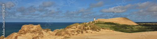 High sand dune Rubjerg Knude.