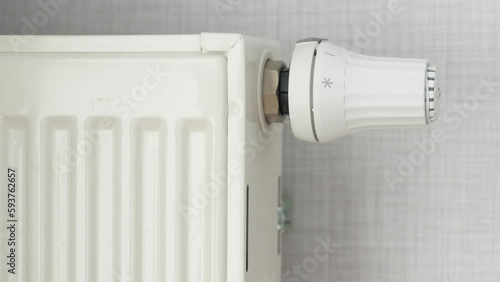 Wallpaper Mural heating radiator under window in the room Torontodigital.ca