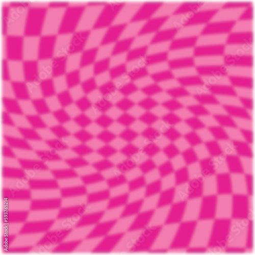 psychedelic geometric pattern with squares. Optical illusion background 60s 
