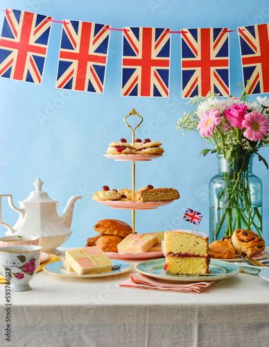 English tea party photo