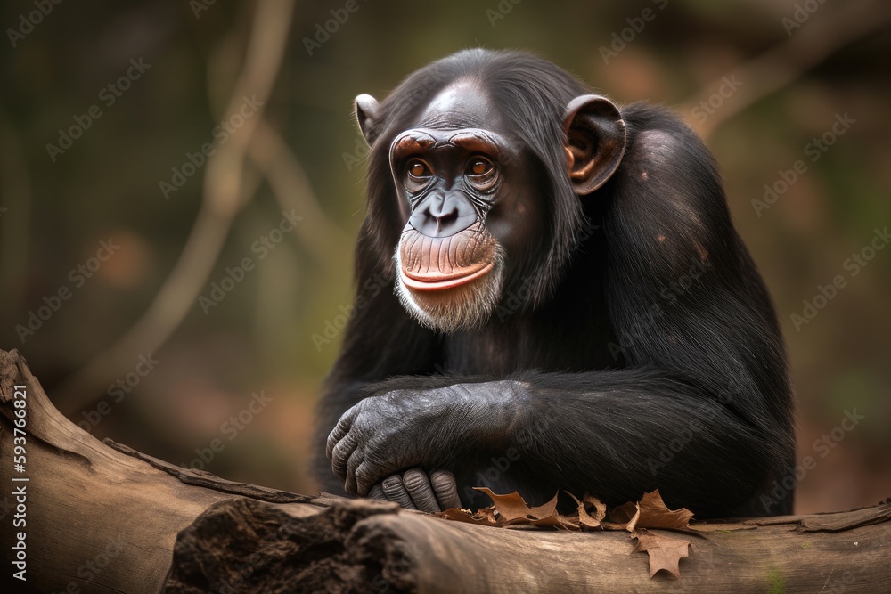 Chimpanzee, Generative AI Chimpanzee, Generative AI