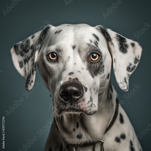 Dalmatian Dog, Animal Portrait