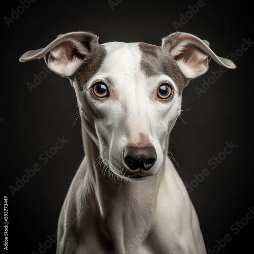 Whippet Dog, Animal Portrait