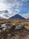 Famous mountain in the Scottish Highlands. Buachaille etive mor