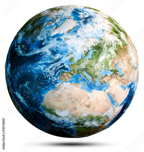 Fototapeta Naklejka Na Ścianę i Meble -  World map planet Earth
