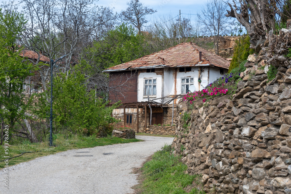 Village of Dolene at Ograzhden Mountain, Bulgaria Village of Dolene at Ograzhden Mountain, Bulgaria
