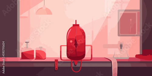 Wallpaper Mural World Blood Donor Day scene in hand drawn style Torontodigital.ca