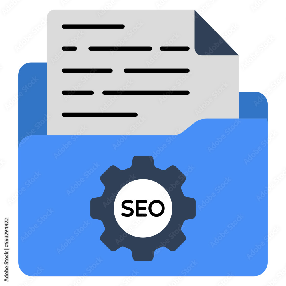 Vector design of folder management Vector design of folder management 