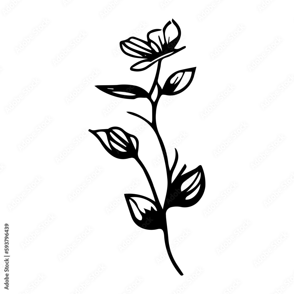 Flower Vector Icon Flower Vector Icon