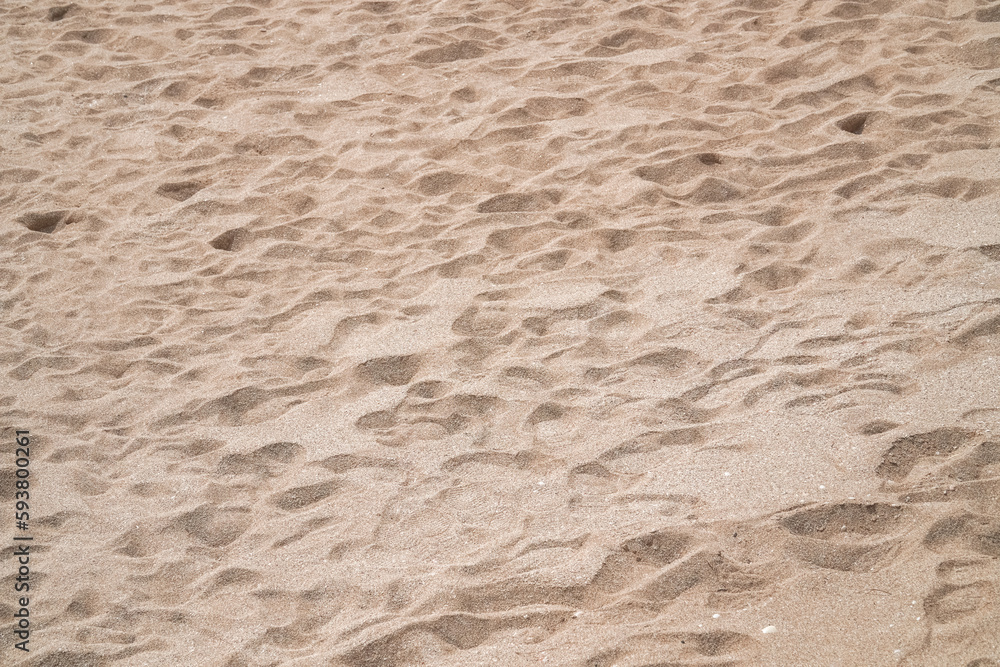 Sand on a summer beach Sand on a summer beach