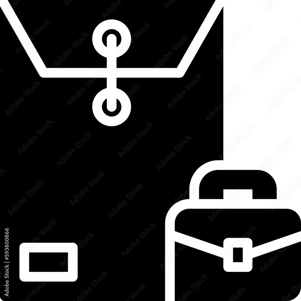 Fototapeta premium dossier icon