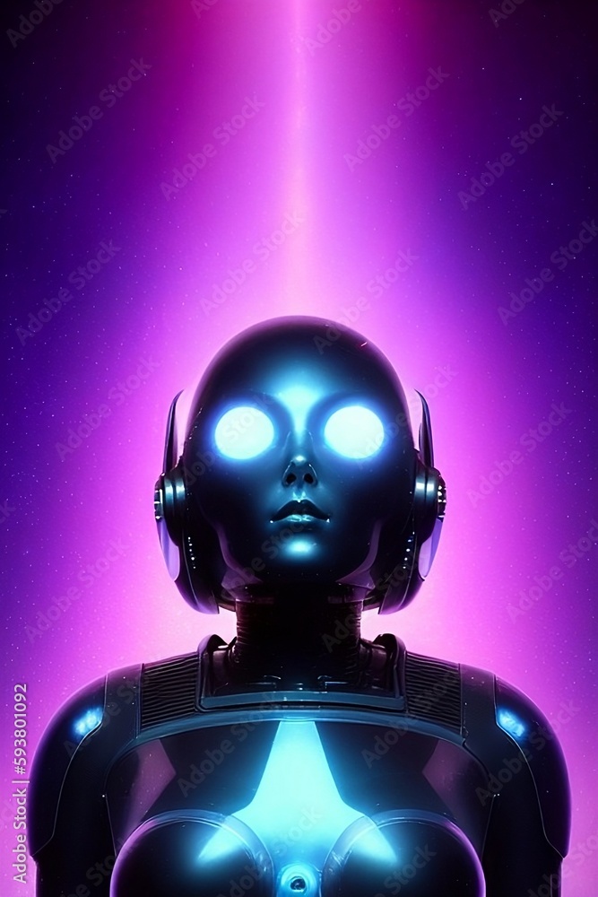 Futuristic woman
Futuristic woman