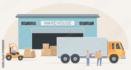 Warehouse process concept