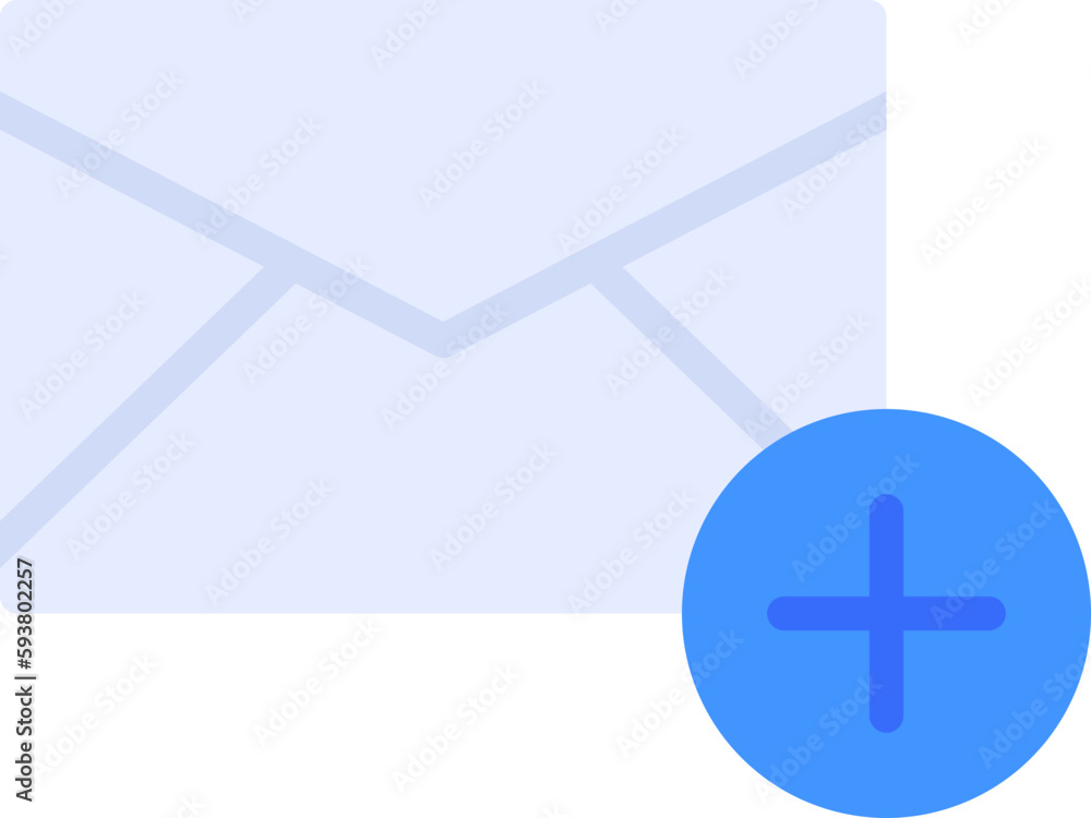 Obraz premium add email icon