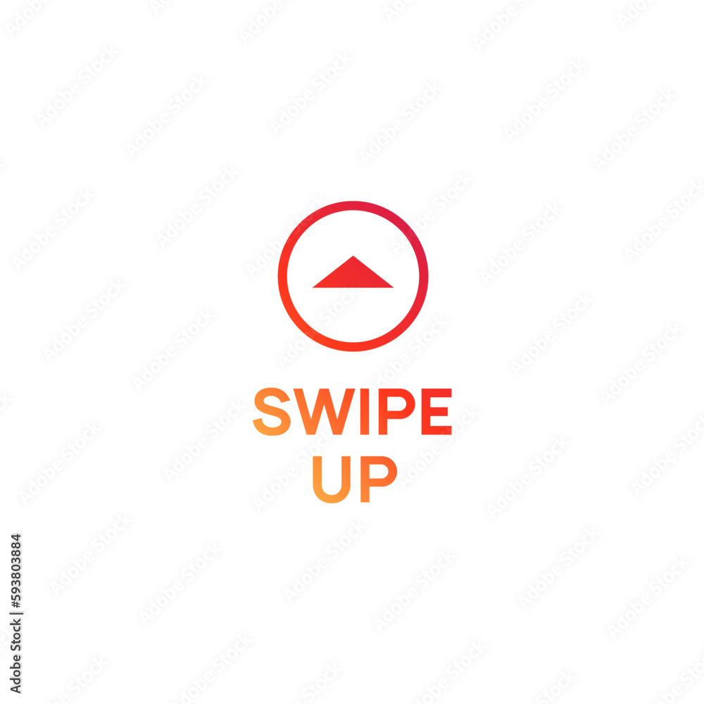Swipe up arrow vector icon. Social media story drag button sign action graphic design app ui shape swipe up. Swipe up arrow vector icon. Social media story drag button sign action graphic design app ui shape swipe up.