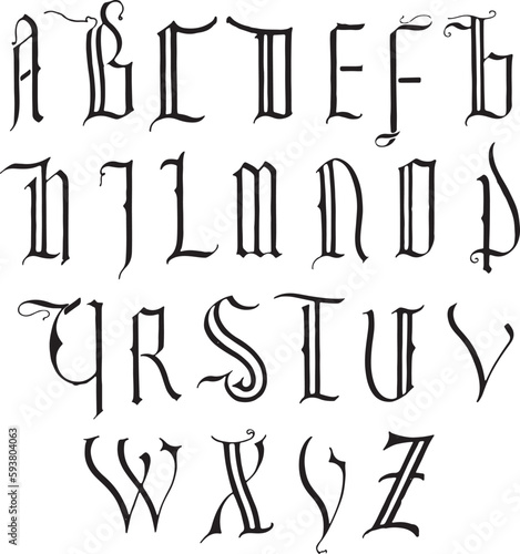 1420 alphabets - ABC letters