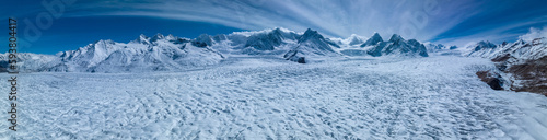 Photography Glacier and snow mountains in Tibet,China