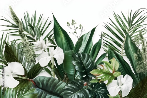 Obraz na płótnie lily of the valley, flower background, tropical background w salonie