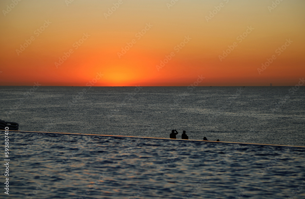 Fototapeta premium Just before Sunrise - Mexico