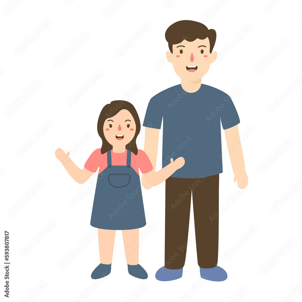 happy father's day with dad and children happy father's day with dad and children