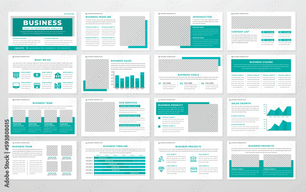 minimalist presentation template with modern concept and minimalist ...