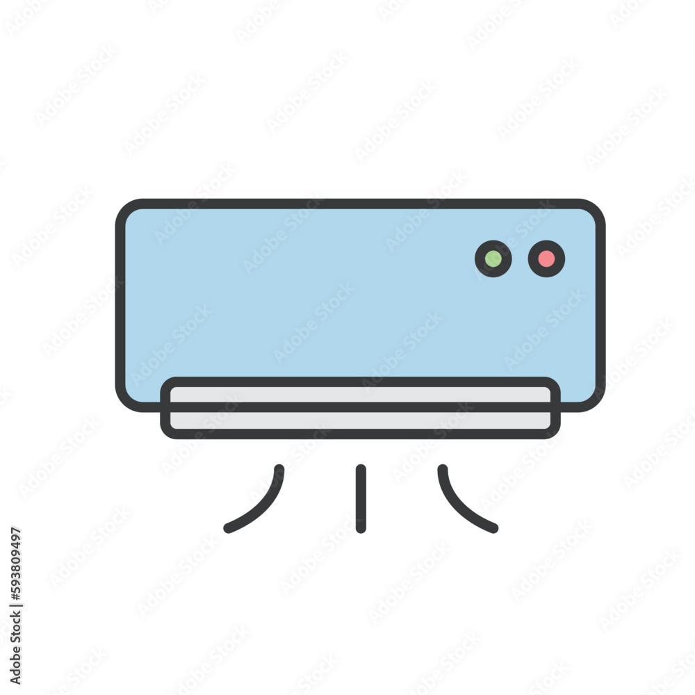air conditioner icon vector design template simple and modern air conditioner icon vector design template simple and modern