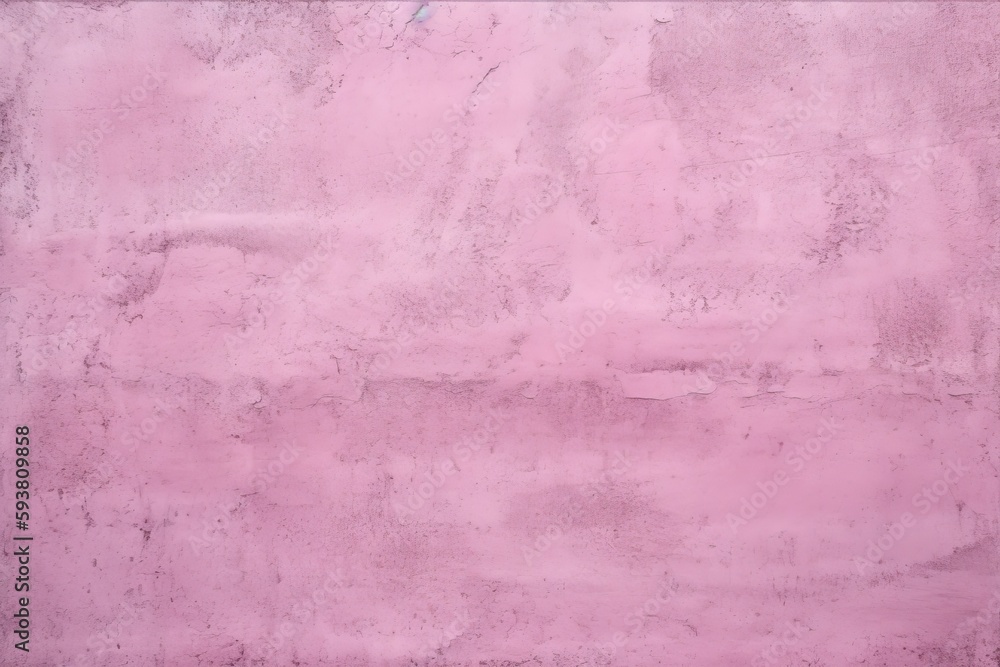 pink wall with a white border in the middle. Generative AI