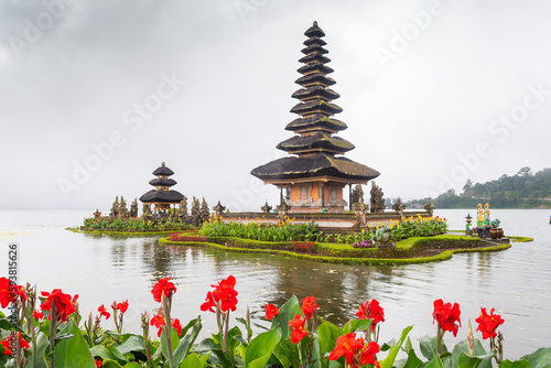 pura ulun danu batur temple at bali ,indonesia