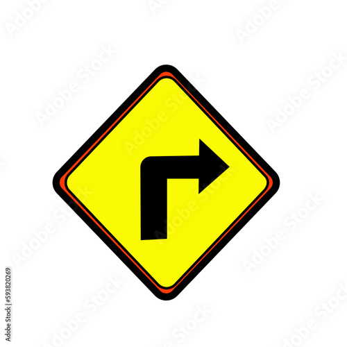 Free Download Traffic sign symbol illustration  - GFXLoad