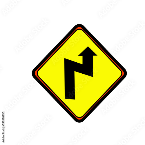 Free Download Traffic sign symbol illustration  - GFXLoad