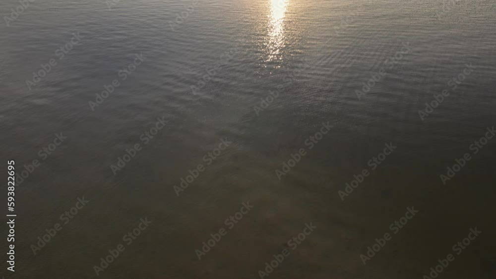 Sunset over Gulfshores, Alabama near Bon Secour River Sunset over Gulfshores, Alabama near Bon Secour River