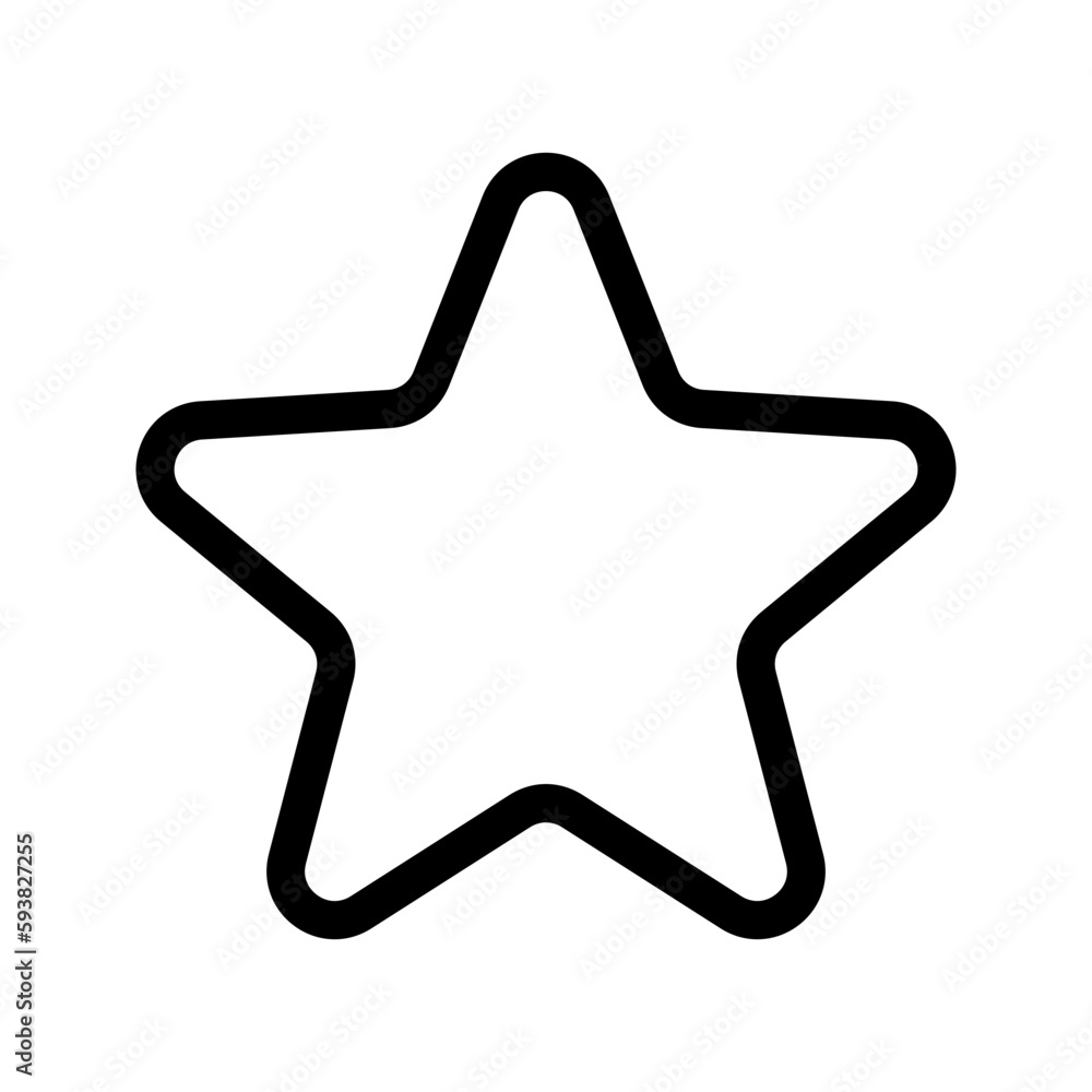 Star Icon Vector Symbol Design Illustration Star Icon Vector Symbol Design Illustration