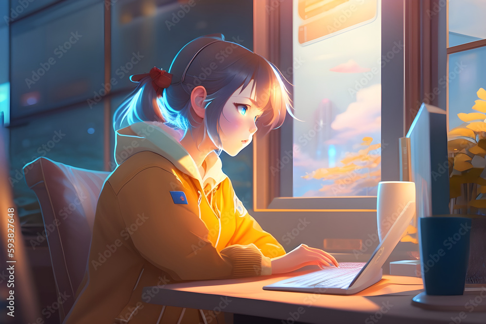Anime Home Room Wallpaper By Yasminekoboi Powerpoint Background For Free  Download - Slidesdocs