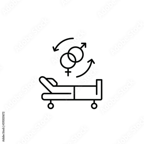 Gender reassignment surgery. Surgery to help transgender individuals. Gender affirming care for gender dysphoria