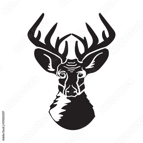 deer head silhouette