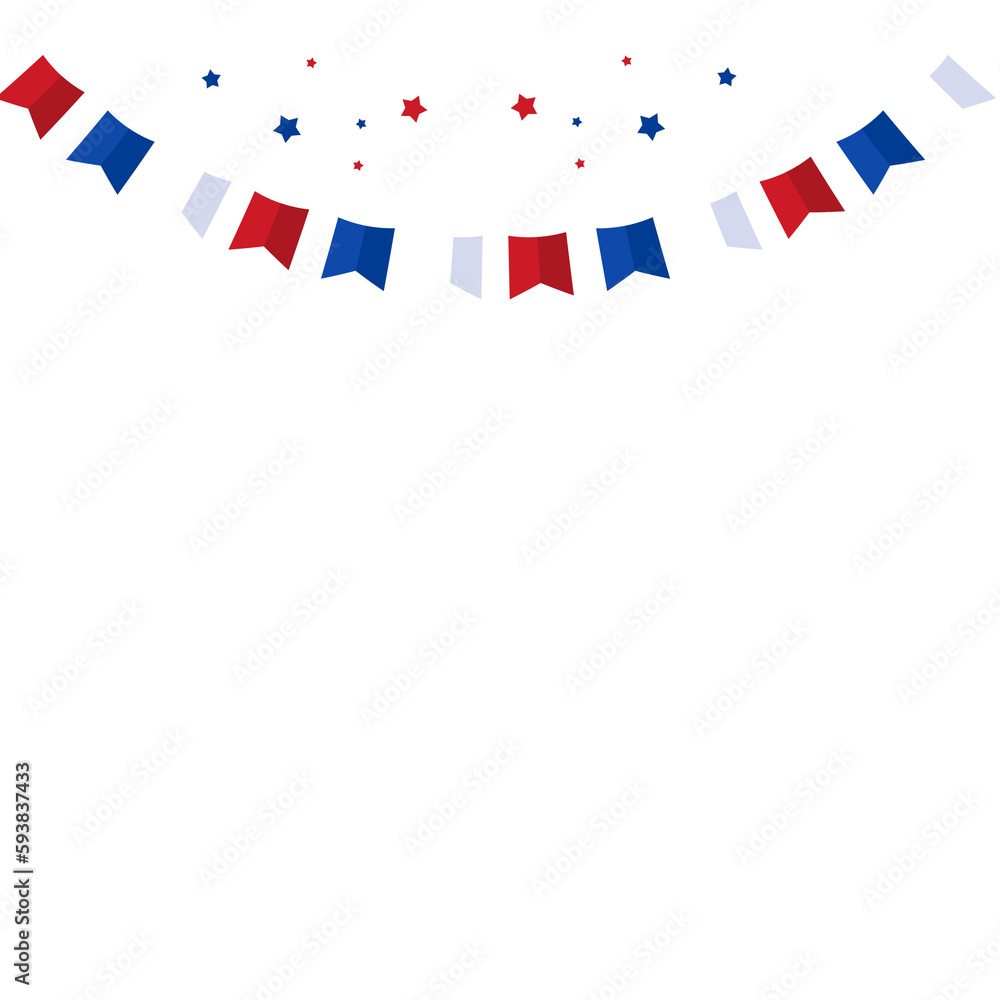 Obraz premium happy memorial day usa decoration