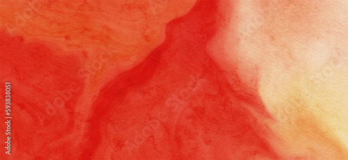 Abstract red watercolor paint background. Vector illustration © sdmix