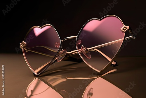 sunglasses summer accessories, with generative ai 