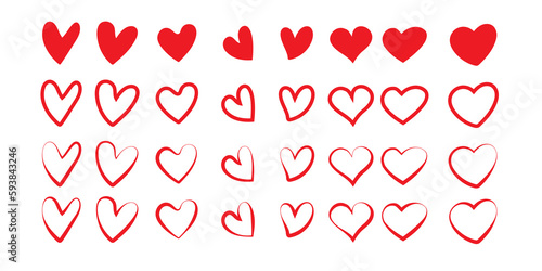 Heart Svg Bundle - Hearts Svg, Love Svg, Valentine Days Svg, Cute Heart Cut Files, Heart Icons, Dxf, Png, Eps, Heart Cricut, Heart Clipart,