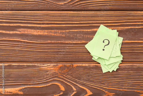 Papers with question mark o...