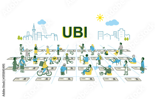 ベーシックインカムのイメージ